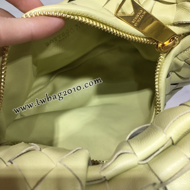 Bottega veneta高端女包 98080 寶緹嘉小號羊皮手工編織女包 BV爆款jodie新版本2代編織打結圓形hobo包  gxz1149
